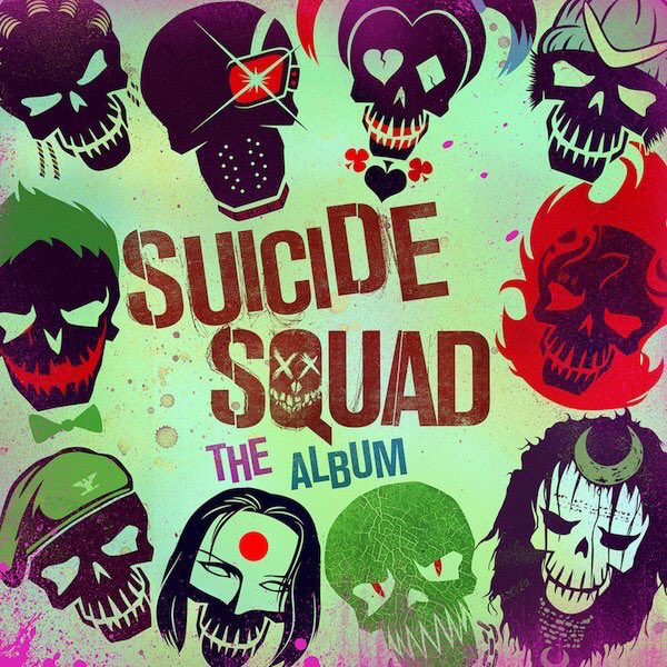 Suicide Squad: The Album cover art