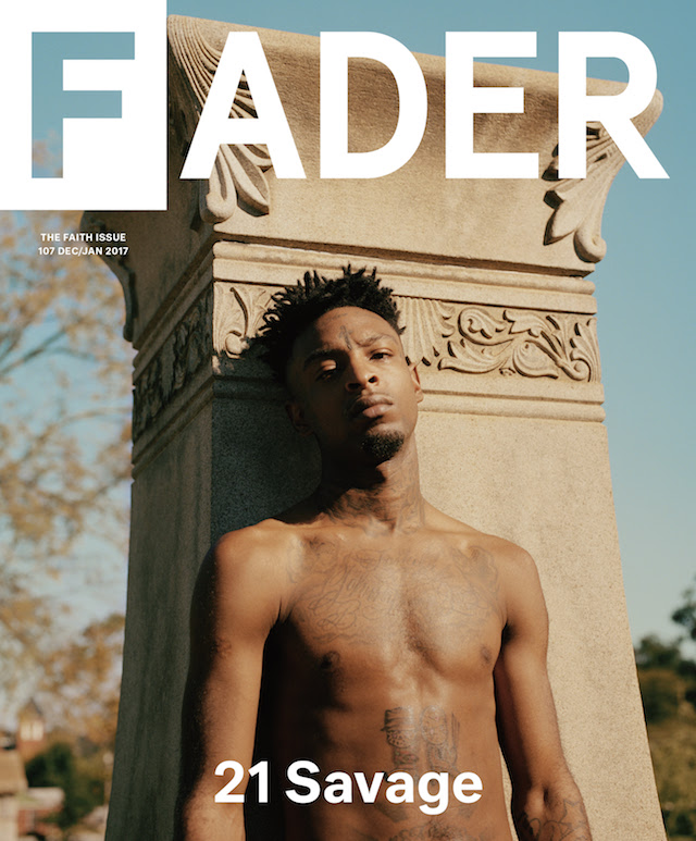 21 Savage FADER cover