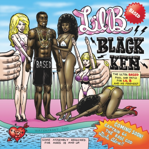 Lil B Black Ken mixtape cover art