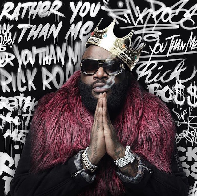 Rick Ross Rather You Than Me album cover art