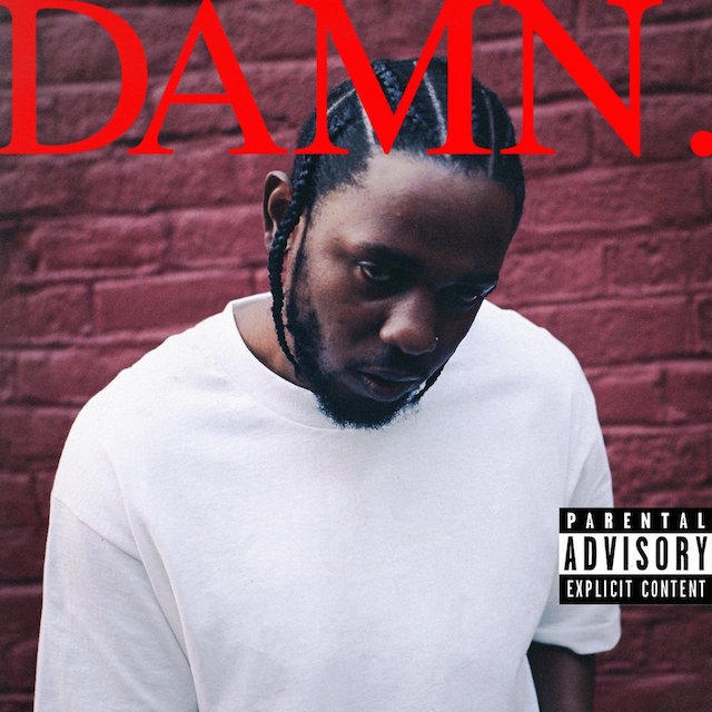 Kendrick Lamar DAMN album cover art