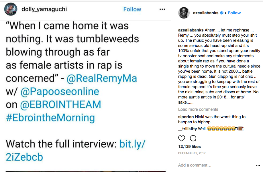 Who&#039;s Remy Ma Dissing In New &quot;Roll In Peace&quot; Remix?
